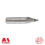 30° Round (1 mm) Tip Widia V-Groove router bit for Marble