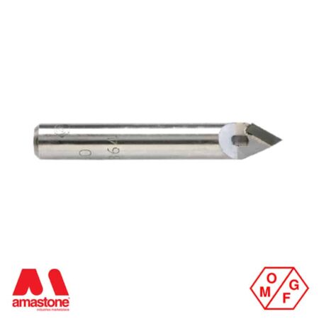 60° Polycrystalline V-Groove Router Bit for granite - OMGF