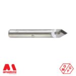 70° Polycrystalline V-Groove Router Bit for granite - OMGF