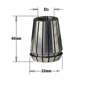 ER32 Collet - with dimension