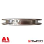 Aluminium Guide Wheel Ø 385 Mm Pellegrini Wire Saw