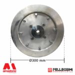 Aluminium Guide Wheel Ø300 Mm For Wire Saw
