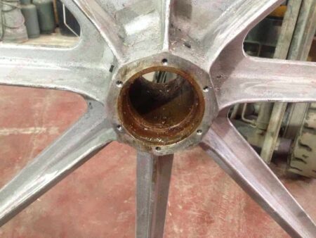 Pellegrini - Aluminium main flywheel 2000 mm for wire saw - Idle side flywheel