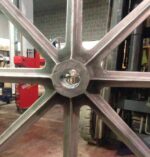 Pellegrini - Aluminium main flywheel 2000 mm for wire saw - Motor side flywheel 