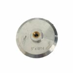 Aluminum backing pad with velcro Ø125