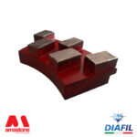 Metallic diamond abrasives for smoothing fitting Cassani - Diafil