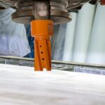 Finger bit natural quartzite on CNC - Nicolai
