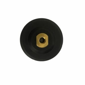 Rigid Rubber Backing Pad With Velcro 100 Mm