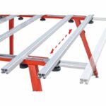 Work Bench With Adjustable Bars For Large Format Tiles Table One Montolit