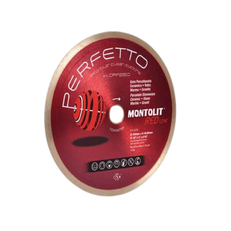 Diamond blade Perfetto CPF for wet saw - Montolit Diamond blade Perfetto CPF for wet saw - Montolit