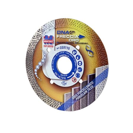 Disque Diamanté Pour Grès Cérame “freccia Oro” Cgx – Montolit