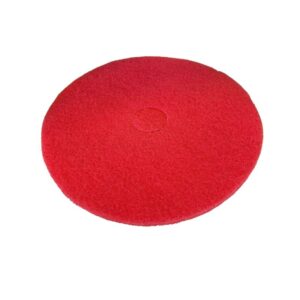 Pad Monobrosse Sol Pour Nettoyage Et Polissage Rouge