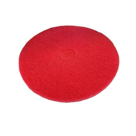 Pad Monobrosse Sol Pour Nettoyage Et Polissage Rouge