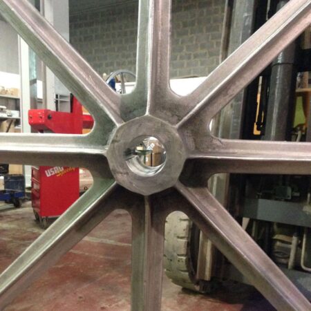 Volant En Aluminium, Diamètre 2000 Mm Complet Avec Joint