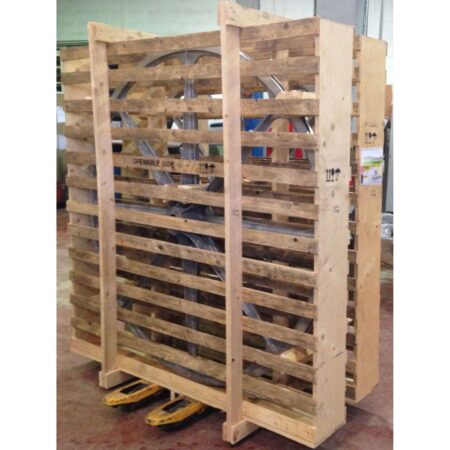 Volant En Aluminium, Diamètre 2000 Mm, Pour Monofil Pellegrini Df2000 – Complet Avec Joint