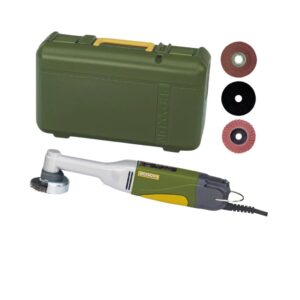 Meuleuse à Col Long Lhw Avec Fil 230 V Coffret Et 3 Disques Proxxon