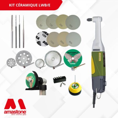 Kit Mini Perceuse Meuleuse Lwb E Pour Céramique Proxxon
