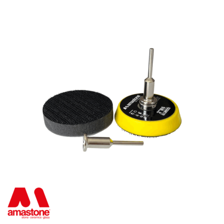 Mini Plateau Ø50 Mm Tige 3 Mm Velcro