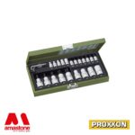 23102 Coffret De Douilles Torx 1 4 Et 1 2 24 Pièces Proxxon