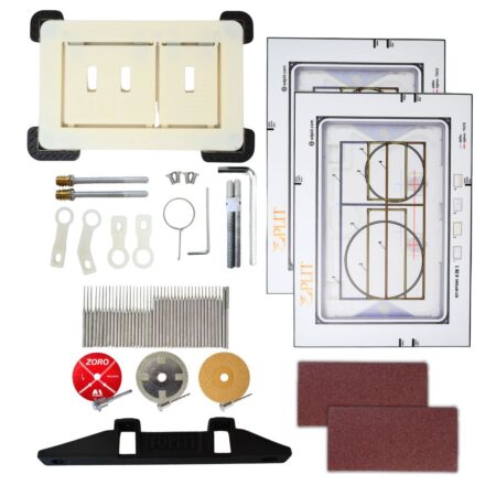 Plaque De Chasse D’eau Revêtue – Système Encastrable Invisible Sans Outils