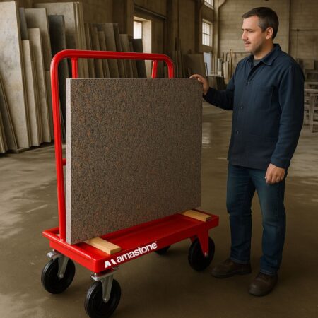 Easy Trolley Chariot Porte Plaques Avec 4 Roues 1000kg Gpf
