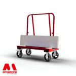 Easy Trolley Chariot Porte Plaques Avec 4 Roues Capacité 1000kg Amastone