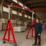 Grue à Portique Avec Treuil 500 Kg Amastone Gpf