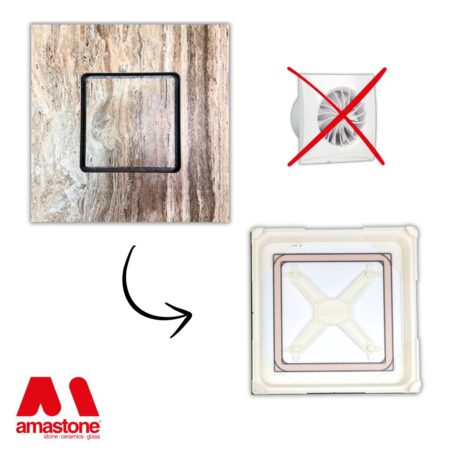 Plaque Revêtue Pour Extracteur D’air