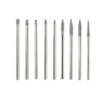 Set De 30 Fraises Diamantées Électrodéposées – Pointe Sphérique Cylindrique, Queue 3 Mm – Amastone