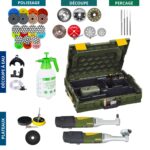 Superkit Le Travail Gres Cerame Mini Outils Proxxon