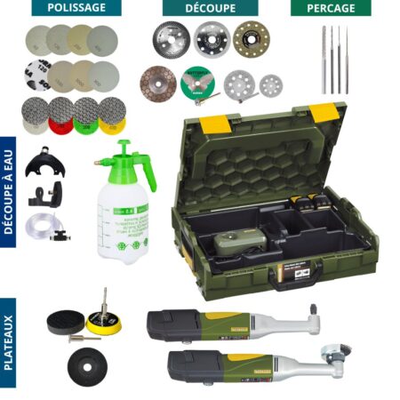 Superkit Le Travail Gres Cerame Ceramique Mini Outils Proxxon Amastone Proxxon