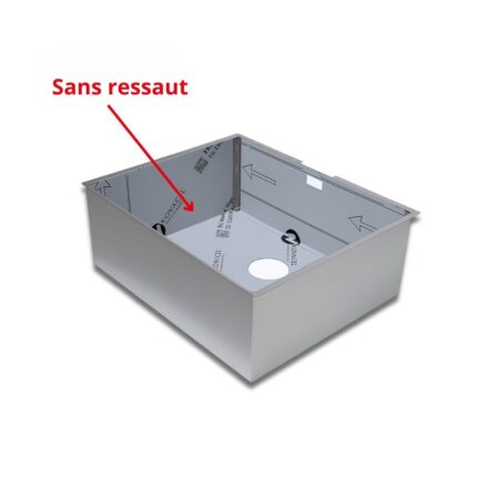Évier En Acier Inox Cuisine Sans Ressaut