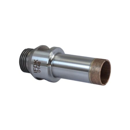 Foret à Couronne Continue Dekton Et Dalles Céramiques M14 + 1 2 Gas Diametre 20 Mm