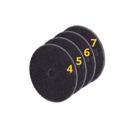 Click Lock Super Supports Velcro Magnétiques Numérotés De 4 à 7 Pour Meuleuse