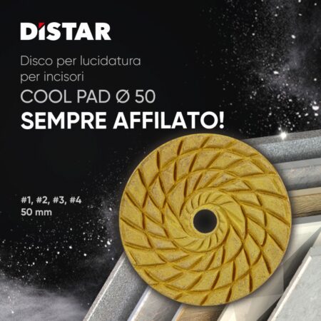Coolpad – Disques De Polissage Diamantés Ø50 Mm – Distar