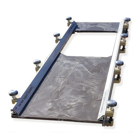 Système De Renfort Pour Dalles Avec Découpe évier Barres En Aluminium