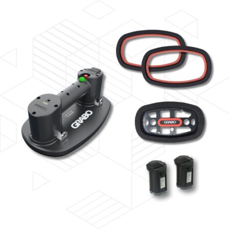 Kit Ventouse Grabo Batterie Et Joints D’étanchéité Supplémentaires