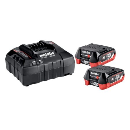 Kit Metabo 2 Batteries 12v 4,0 Ah Chargeur Asc55
