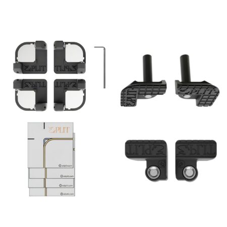 Kit Avec Angles Magnétiques Et Ouverture Push