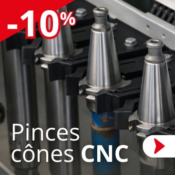 Pinces Cônes Cnc
