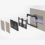 Plaque De Commande Wc Carrelable 10 En 1