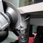 Plateau Diamanté Pour Poncer Et Finir Les Bords Des Dalles En Pierre Naturelle Et Grès Cérame