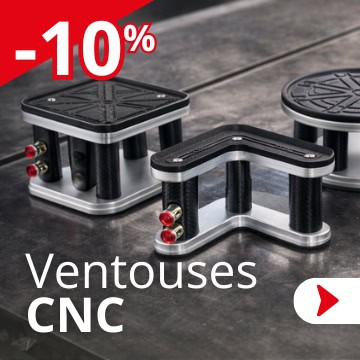 Ventouses Cnc