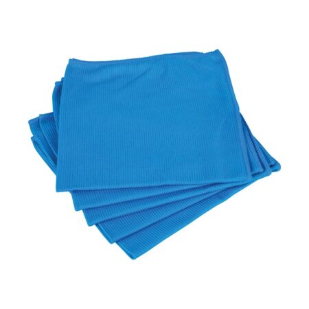 Chiffon Microfibre Bleu 40 × 40 Cm