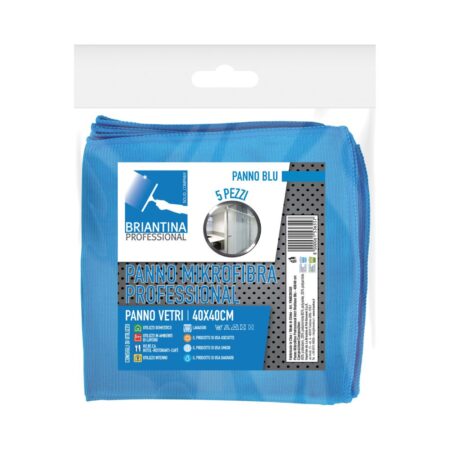 Chiffon Microfibre Bleu