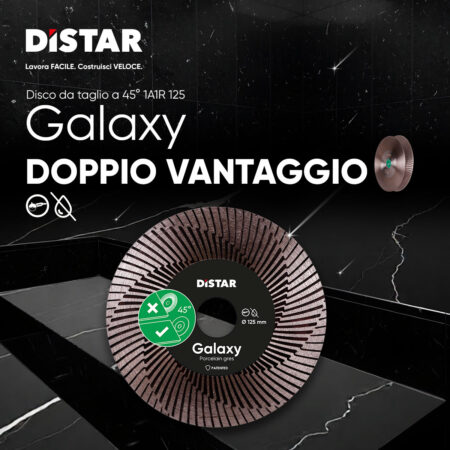 Galaxy Disque Diamanté Pour Coupe En Onglet à 45° Distar