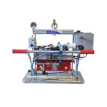 Ventouse électrique Professionnelle Manzelli 500 Kg Avec 1 Plateau Pour Le Levage Contrôlé De Dalles En Marbre