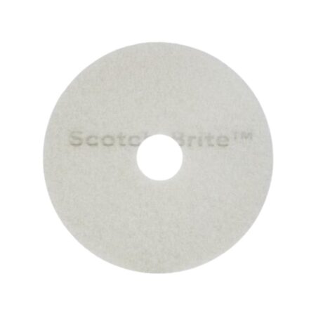 3m Disque Scotch Brite Blanc Lustrage Et Nettoyage Spray Des Sols Blanc 3m